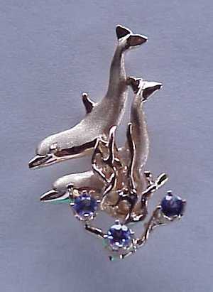 Dolphin Jewelry - A Jumping Dolphin